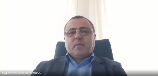 Про стратегічне лідерство університету розповів ректор Острозької академії Едуард Балашов