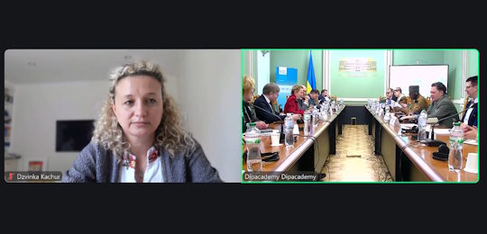 Участь представників академічної спільноти Острозької академії в круглому столі в Дипломатичній академії України