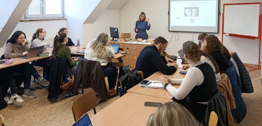 Професорка Острозької академії Галина Гандзілевська пройшла стажування в Університеті Палацького в Оломоуці