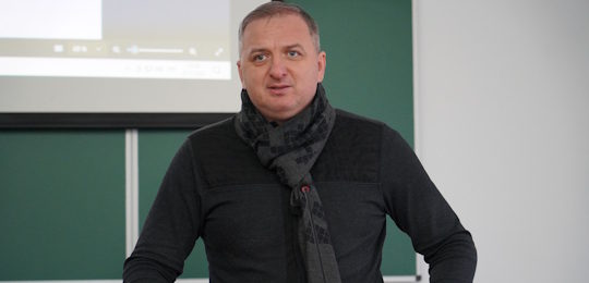 Почесний професор Острозької академії Тадеуш Кшонстек прочитав лекції для студентів