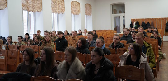 Почесний професор Острозької академії Тадеуш Кшонстек прочитав лекції для студентів