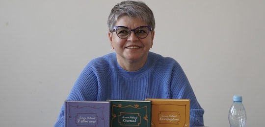 В Острозькій академії відбулася зустріч із літературною оглядачкою Галиною Новосад