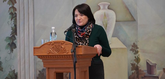 Конференція трудового колективу в Острозькій академії