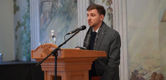 Конференція трудового колективу в Острозькій академії