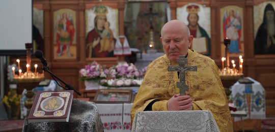 В Острозькій академії відбувся молебень за Збройні сили України й панахида за загиблими воїнами