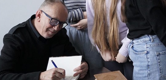 В Острозькій академії відбулася літературна зустріч з Олександром Ірванцем