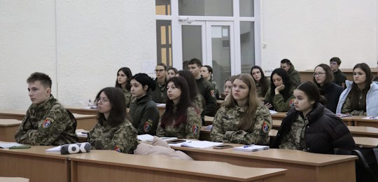 Полковник Ігор Красота прочитав лекцію для студентів спеціальності «Національна безпека»