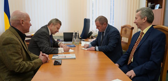 Ректор Київського університету права НАН України Юрій Бошицький відвідав Острозьку академію