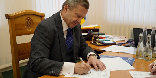 Ректор Київського університету права НАН України Юрій Бошицький відвідав Острозьку академію