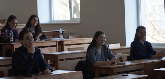 Професор права Люблінського католицького університету Івана Павла ІІ Ділейн Свенсон прочитав лекцію в Острозькій академії