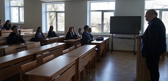 Професор права Люблінського католицького університету Івана Павла ІІ Ділейн Свенсон прочитав лекцію в Острозькій академії