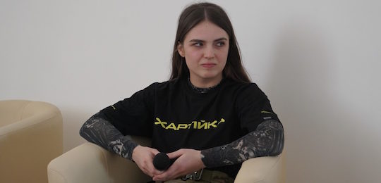 До Дня українського добровольця в університеті відбулась зустріч із Єленою Крохмалюк