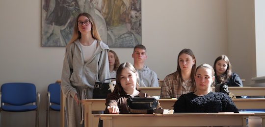 До Дня українського добровольця в університеті відбулась зустріч із Єленою Крохмалюк