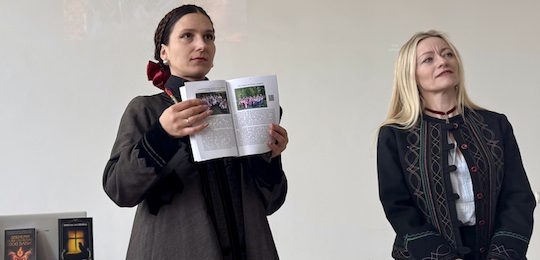 В Острозькій академії відбулася презентація проєкту з вивчення мовно-музичних діалектів України «Збережи мову і культуру своєї бабусі»