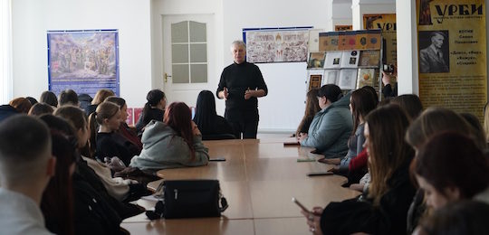 Професор Петро Кралюк прочитав лекцію про Уласа Самчука й Бориса Тена