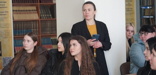 Професор Петро Кралюк прочитав лекцію про Уласа Самчука й Бориса Тена