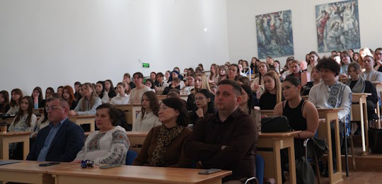В Острозькій академії відбувся театралізований захід «Голос Шевченка в багатоголоссі поколінь»