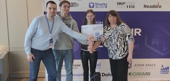 Команда Острозької академії здобула III місце на IV Міжнародному хакатоні FRESH AIR 2026