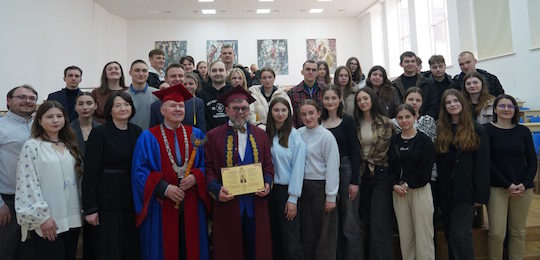 Павло Кривонос — Почесний доктор Національного університету «Острозька академія»