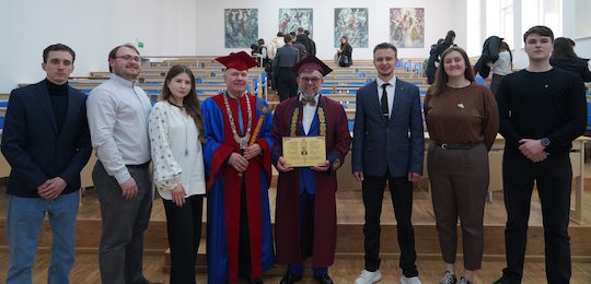 Павло Кривонос — Почесний доктор Національного університету «Острозька академія»