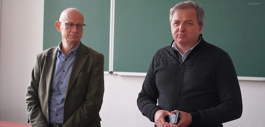 Надзвичайний і Повноважний Посол Польщі в Україні (2001-2005) Марек Зюлковський прочитав лекції студентам Острозької академії