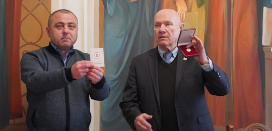 Вітаємо Елайджу Моргана з отриманням високої нагороди Острозької академії