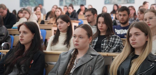 В Острозькій академії відбулася перша в Україні презентація монографії Юрія Полюховича «Monumentos escultóricos de Palenque»