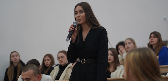 Військовий омбудсман Ольга Решетилова поспілкувалася зі студентами Острозької академії