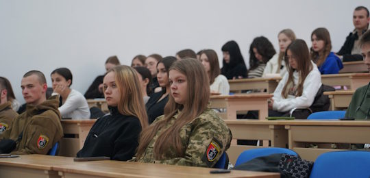 Військовий омбудсман Ольга Решетилова поспілкувалася зі студентами Острозької академії