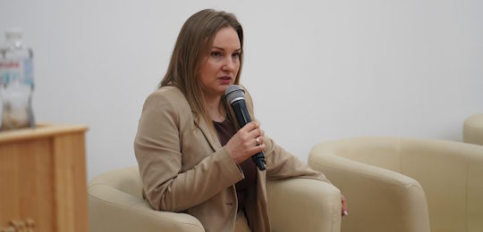 Військовий омбудсман Ольга Решетилова поспілкувалася зі студентами Острозької академії