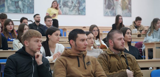 Військовий омбудсман Ольга Решетилова поспілкувалася зі студентами Острозької академії