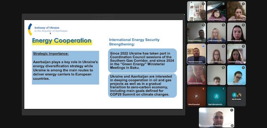 Надзвичайний і Повноважний Посол України в Азербайджанській Республіці Юрій Гусєв зустрівся із студентами Острозької академії