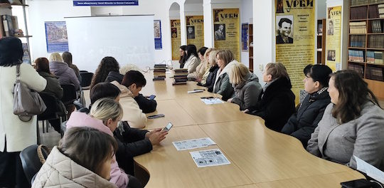 В Острозькій академії відбувся семінар «Шкільна бібліотека як місце, що сприяє формуванню здоров'язбережувальної компетентності учнів за допомогою арттерапії»