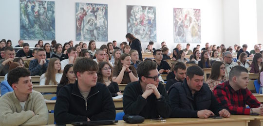 Студенти Острозької академії зустрілися з представниками Бюро економічної безпеки України