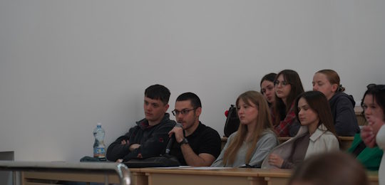 Студенти Острозької академії зустрілися з представниками Бюро економічної безпеки України