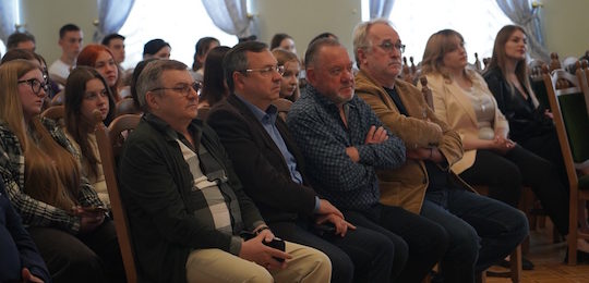 В Острозькій академії відбулася зустріч із народним артистом України Богданом Бенюком