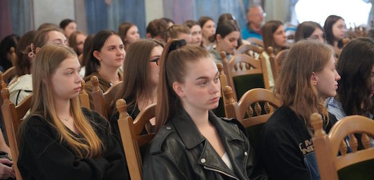 В Острозькій академії відбулася зустріч із народним артистом України Богданом Бенюком