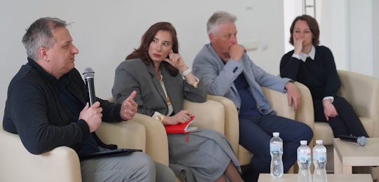 Панельна дискусія про українську науку й відкриття виставки «Freedom in Equation»