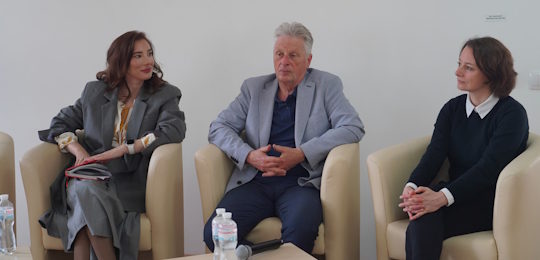 Панельна дискусія про українську науку й відкриття виставки «Freedom in Equation»