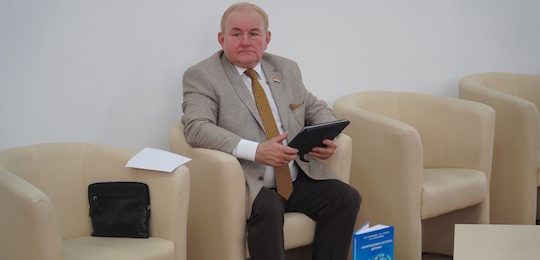 В Острозькій академії відбулася зустріч із Почесним академіком Національної академії педагогічних наук України Олегом Панченком на тему травми війни