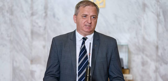Відкриття пересувної виставки «Острозька реліквія» у  Верховній Раді України