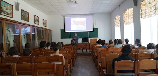 Професор Центру Східних студій Варшавського університету Анджей Дрозд прочитав лекції для студентів Острозької академії