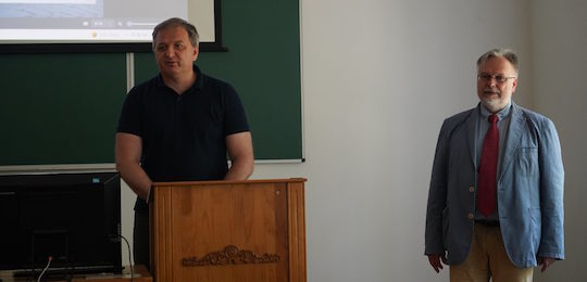 Професор Центру Східних студій Варшавського університету Анджей Дрозд прочитав лекції для студентів Острозької академії