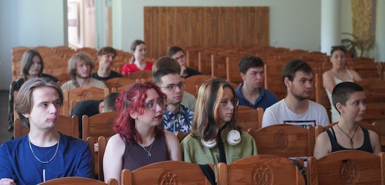 Професор Центру Східних студій Варшавського університету Анджей Дрозд прочитав лекції для студентів Острозької академії