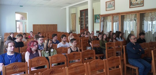 Професор Центру Східних студій Варшавського університету Анджей Дрозд прочитав лекції для студентів Острозької академії