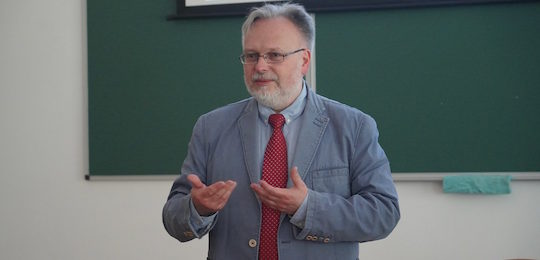 Професор Центру Східних студій Варшавського університету Анджей Дрозд прочитав лекції для студентів Острозької академії