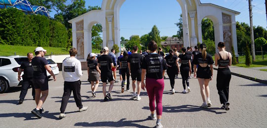 Забіг пам’яті янголів Острозької академії на честь 38-ми полеглих студентів, випускників і викладачів