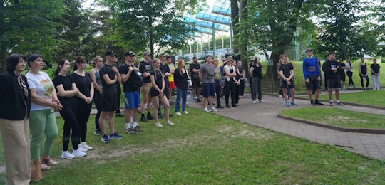 Забіг пам’яті янголів Острозької академії на честь 38-ми полеглих студентів, випускників і викладачів