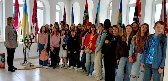 До Острозької академії завітали учні Профільної школи бізнесу Рівненського міського Палацу дітей і молоді