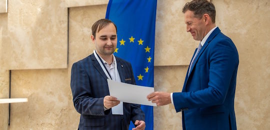 Аспірант Острозької академії взяв участь в офлайн-школі EU Study Days 2026